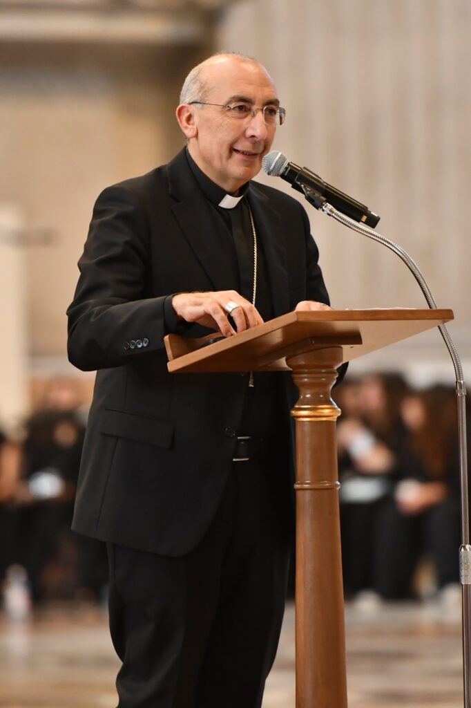 il cardinale Baldassare Reina
