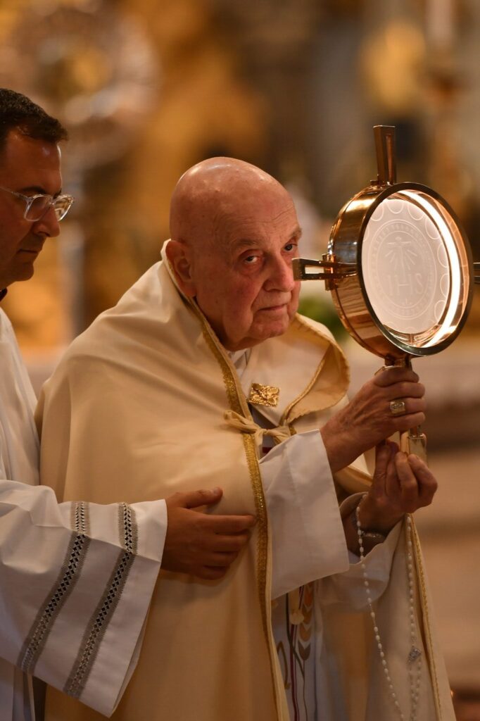il Cardinale Angelo Comastri